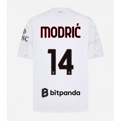 AC Milan Luka Modric #14 Vieraspaita 2026-27 Lyhythihainen